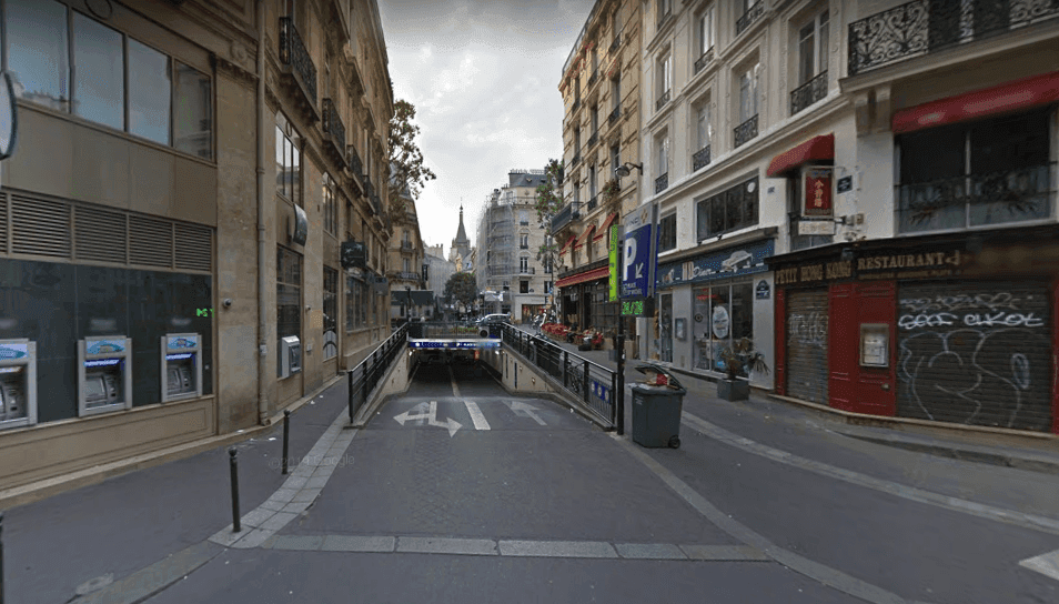 Photo of the INDIGO Place Saint-Michel car park in Paris